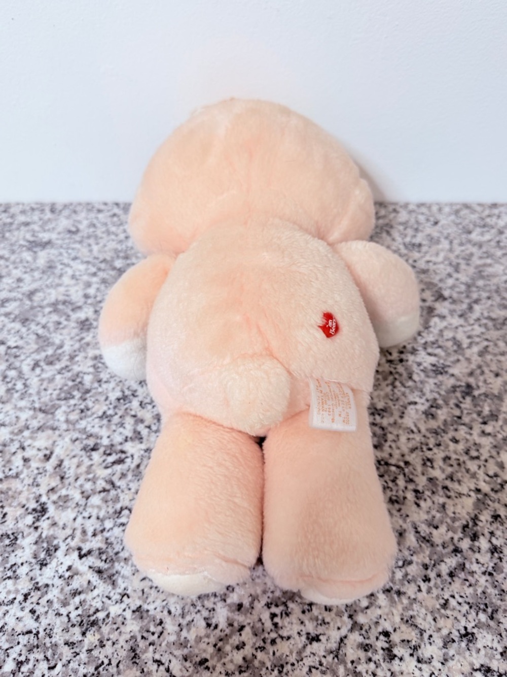 Vintage Kenner Care Bears Cheer Bear 13" Plush 1983 Stuffed Animal Rainbow Pink - Picture 2 of 5